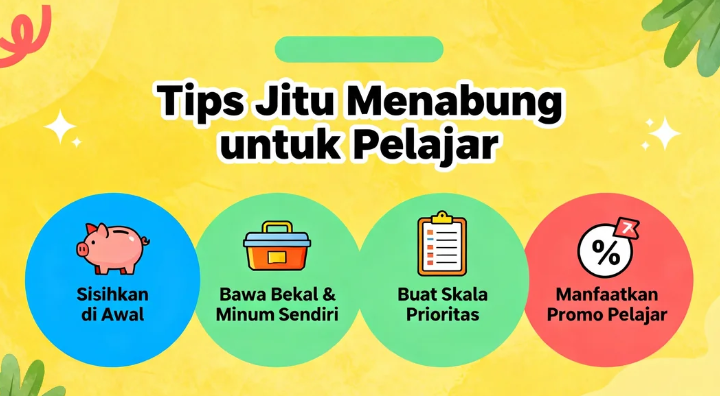 Tips Menabung untuk Pelajar
